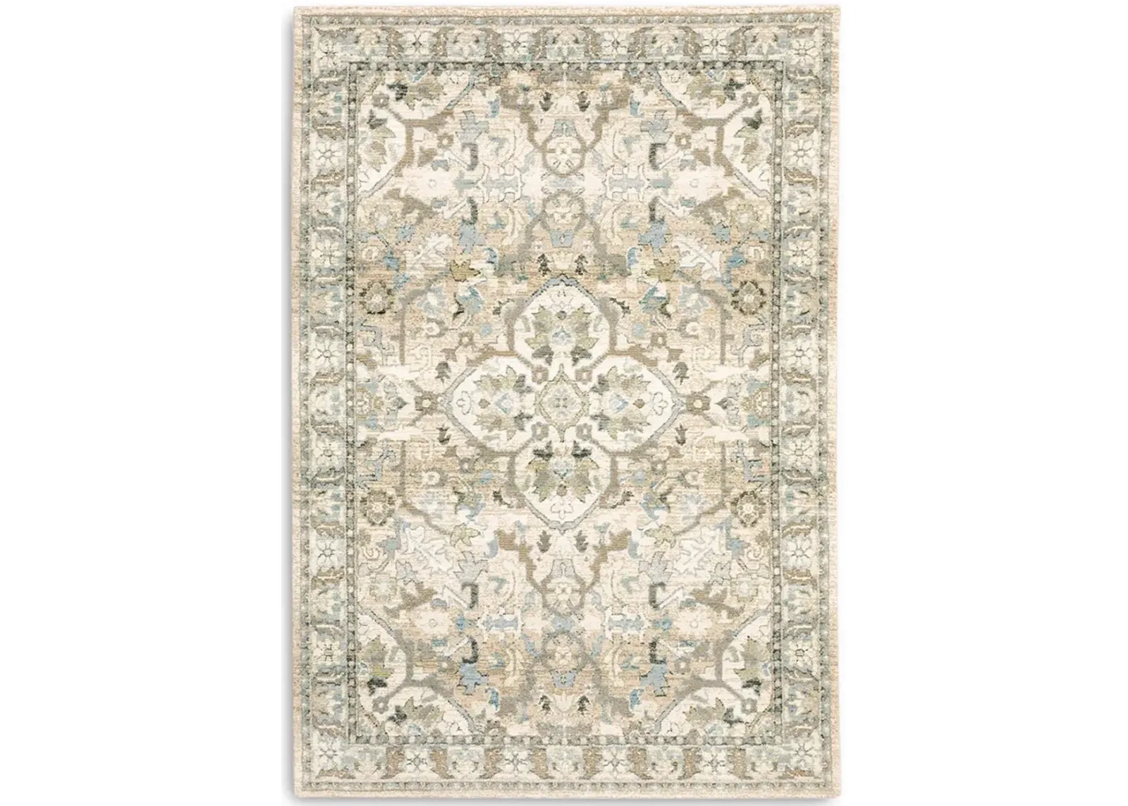 Andorra Ancanthus Area Rug - 7 10  Round