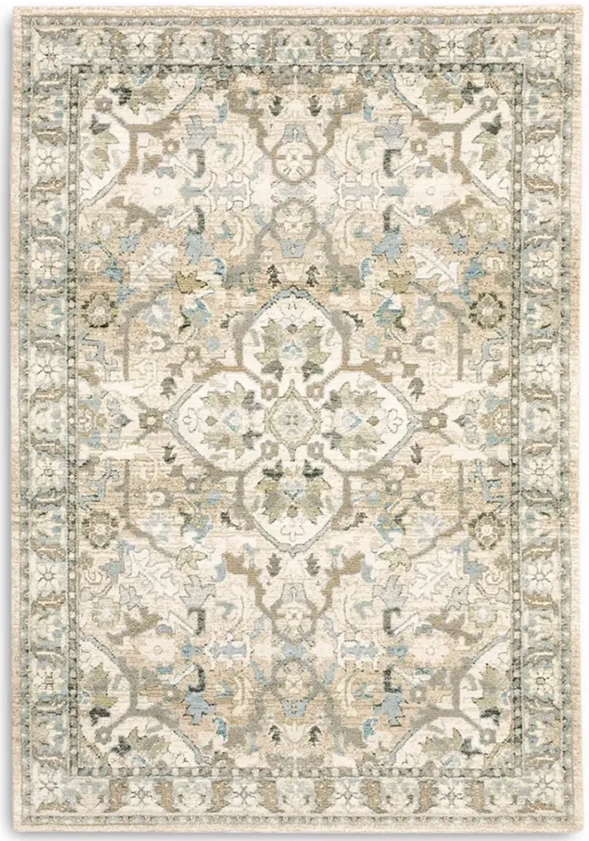 Andorra Ancanthus Area Rug - 7 10  Round