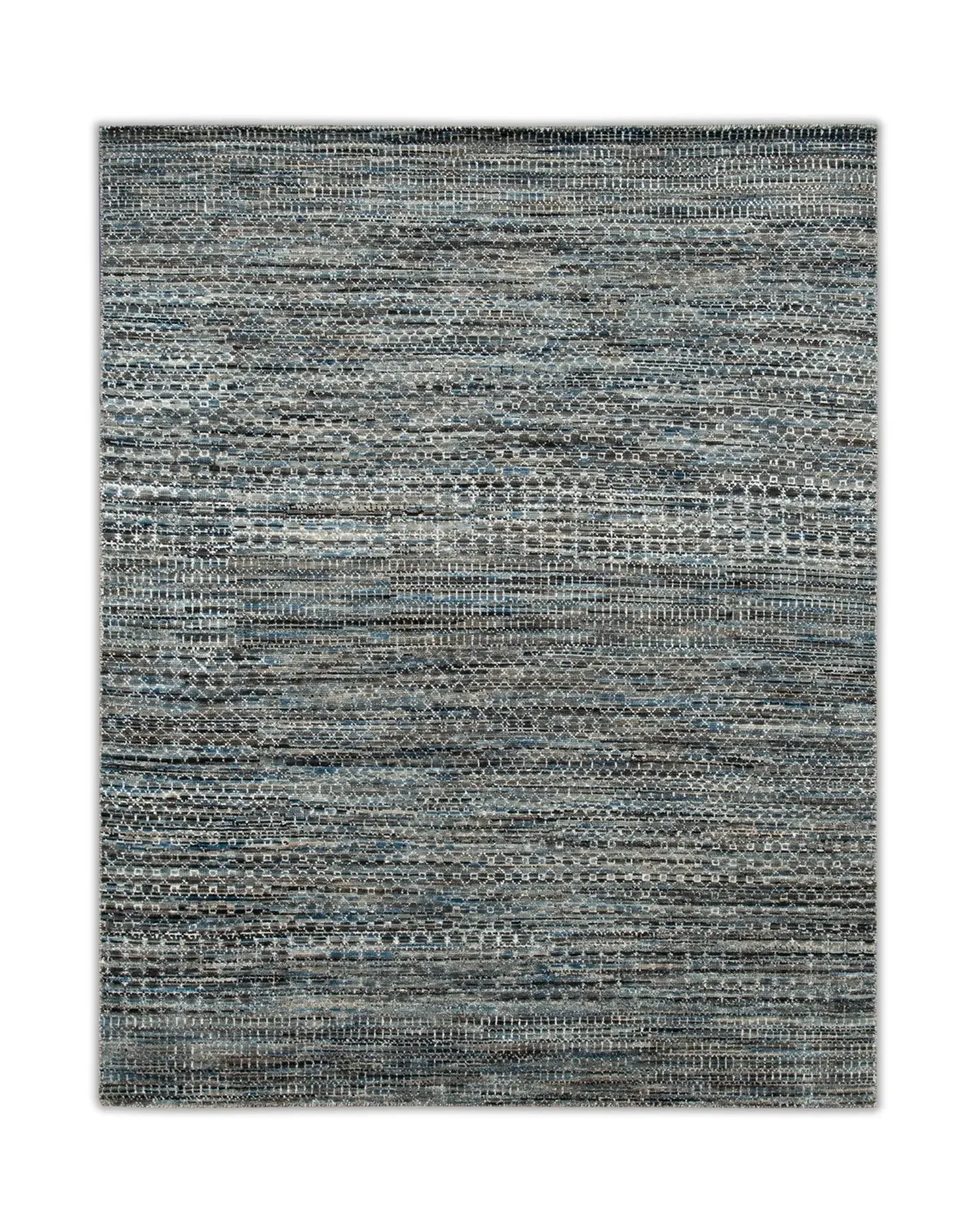 Kolkata Charcoal Area Rug Round - 8 0  X 8 0 