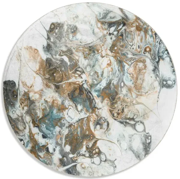 Kikiamo Volcano 8 0  Round Area Rug