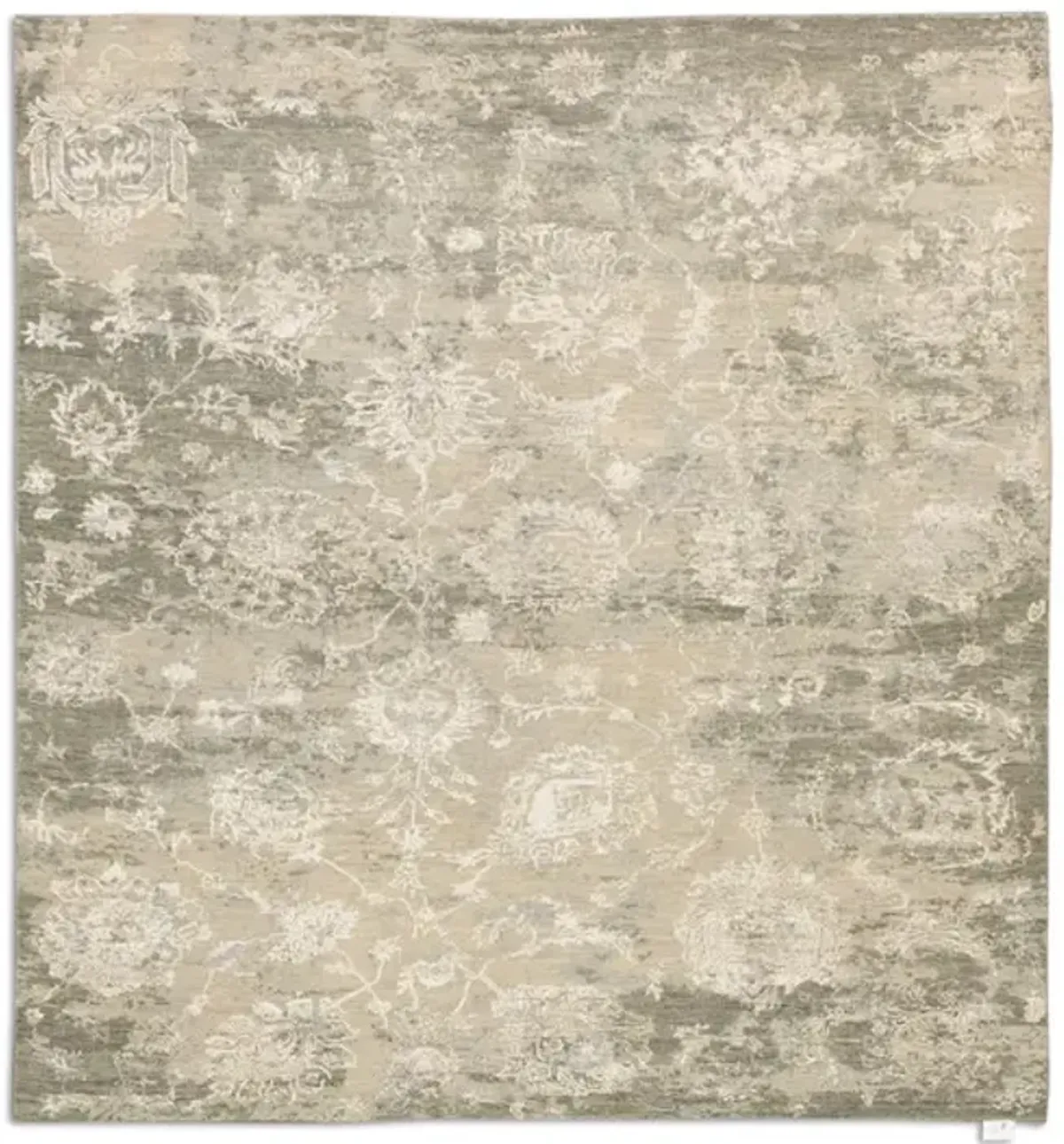 Hand Knotted 8 1  X 8 9  Area Rug