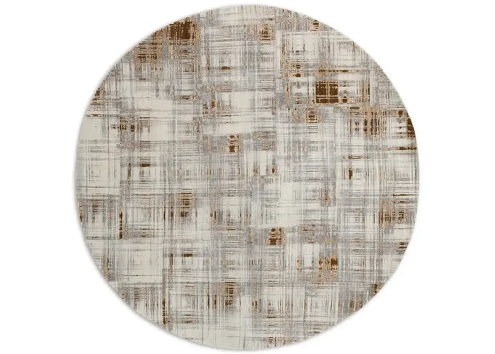 Hand Knotted 7 11  X 7 11  Round Area rug