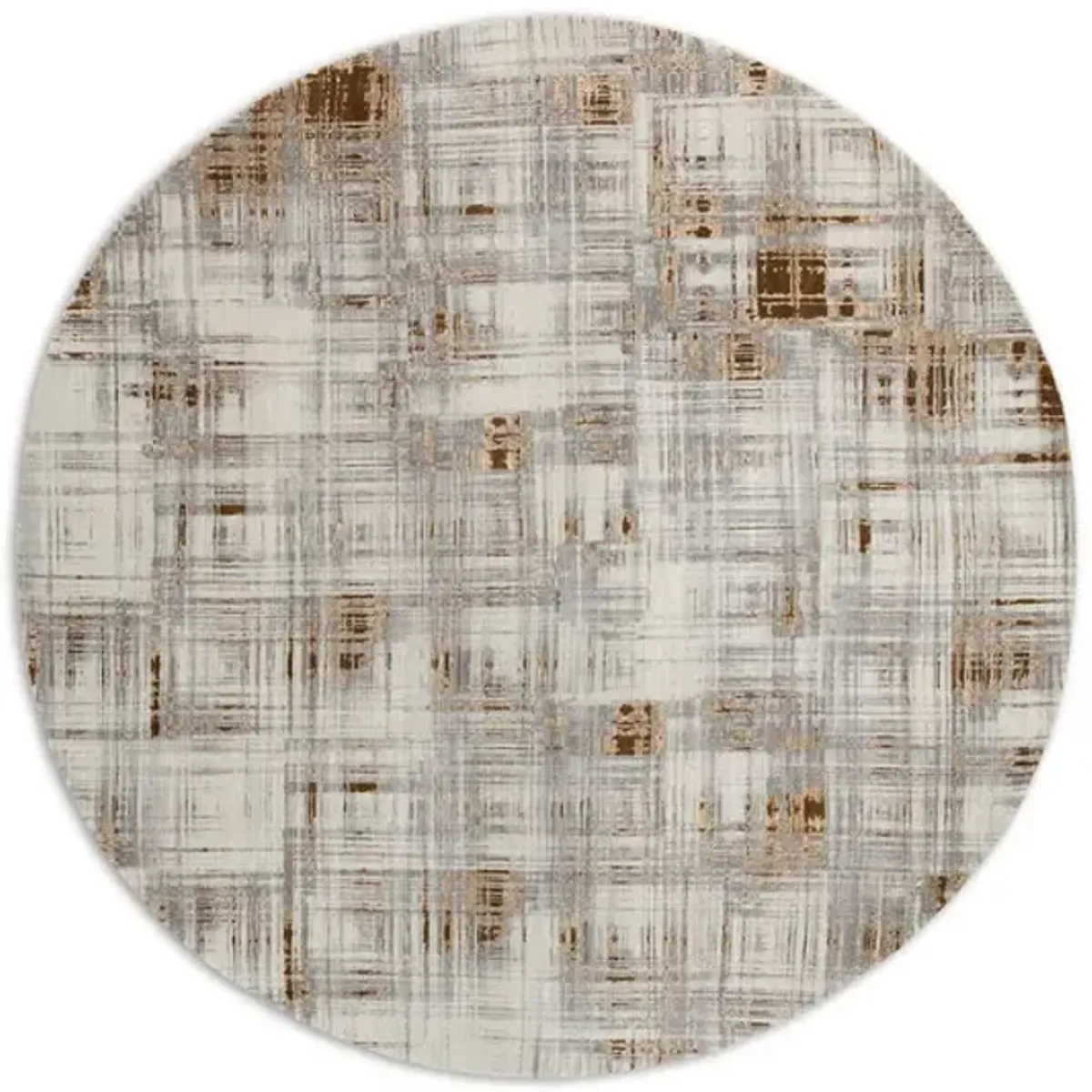 Hand Knotted 7 11  X 7 11  Round Area rug