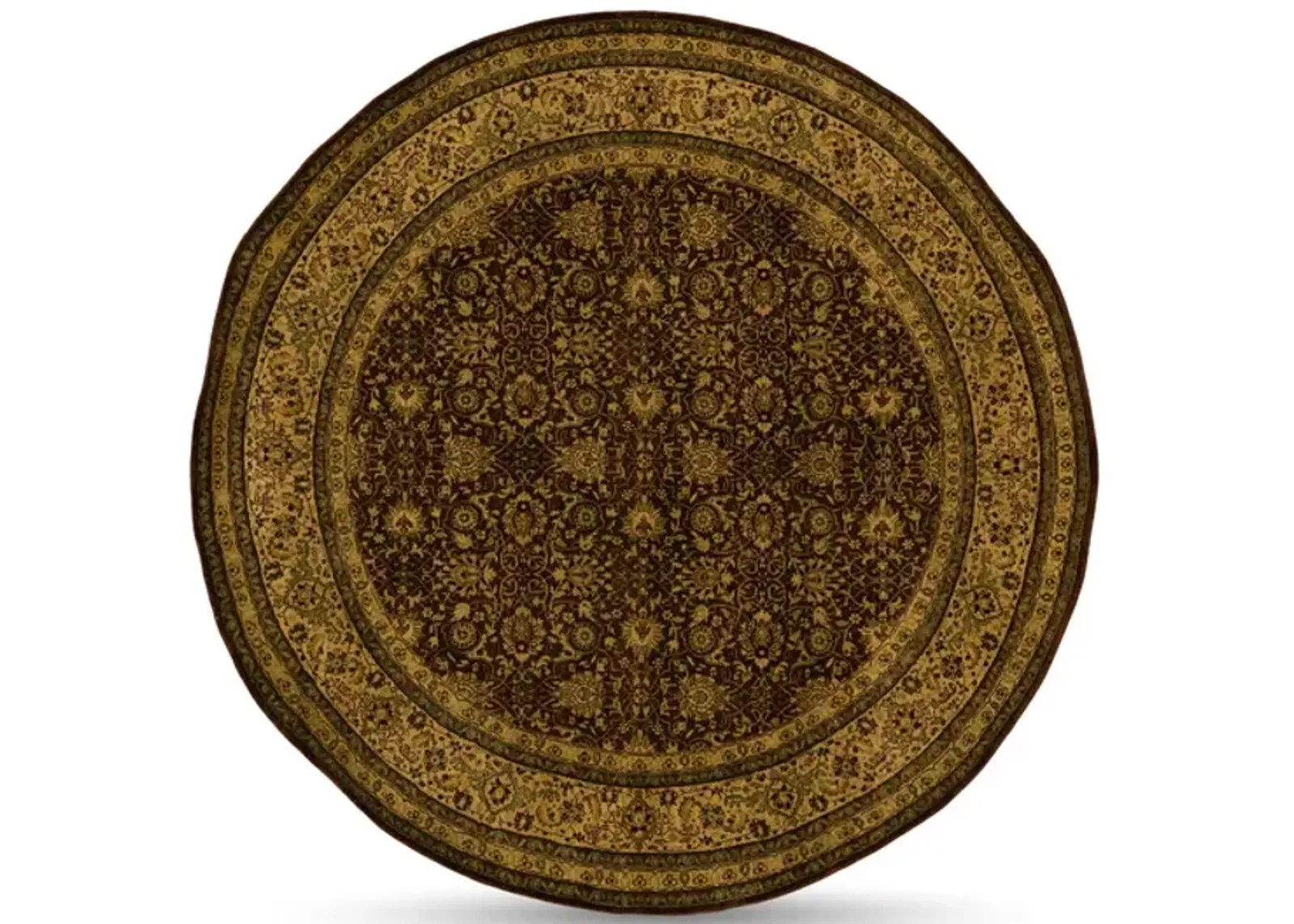 Hand Knotted 6 1  x 6 1  Round Area Rug