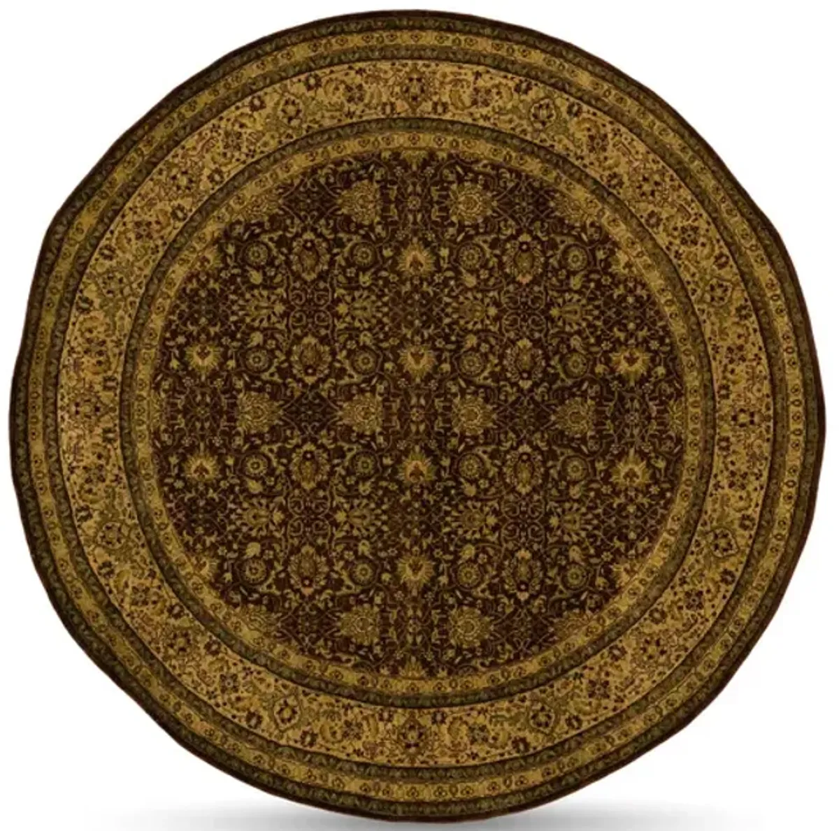 Hand Knotted 6 1  x 6 1  Round Area Rug