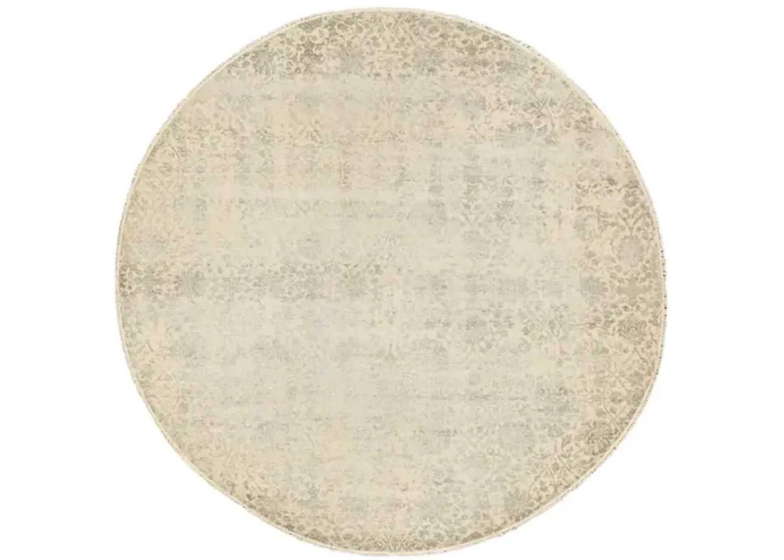 Hand Knotted 8 1  X 8 0  Round Area Rug