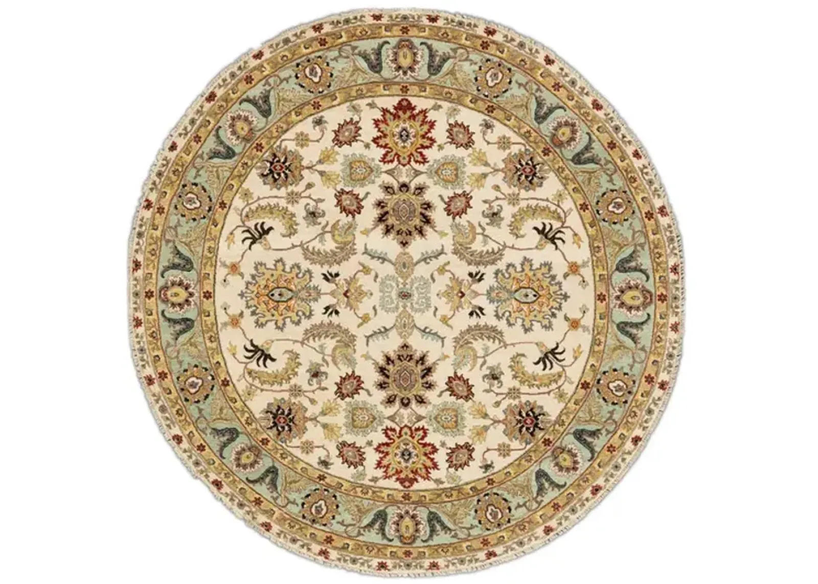 Hand Knotted 8 1  X 8 3  Area Rug