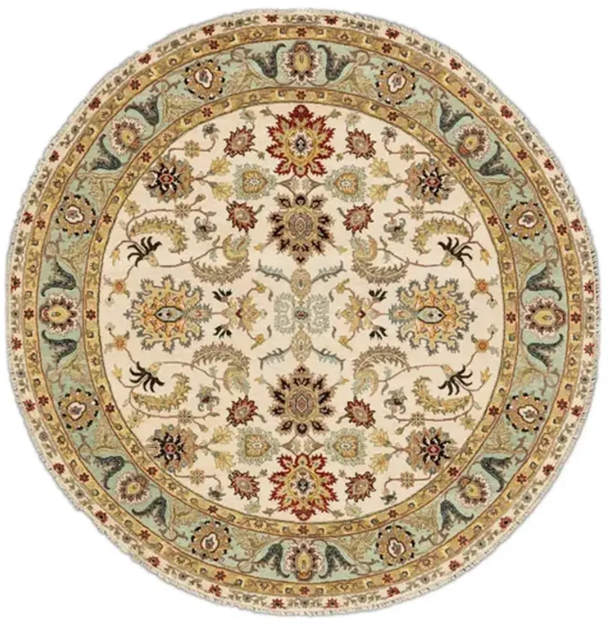 Hand Knotted 8 1  X 8 3  Area Rug