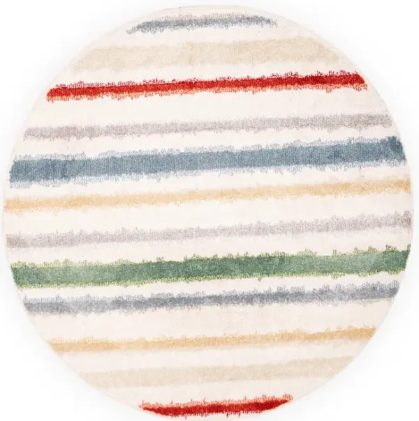 Montreal Multi - 4 0  Round Area Rug
