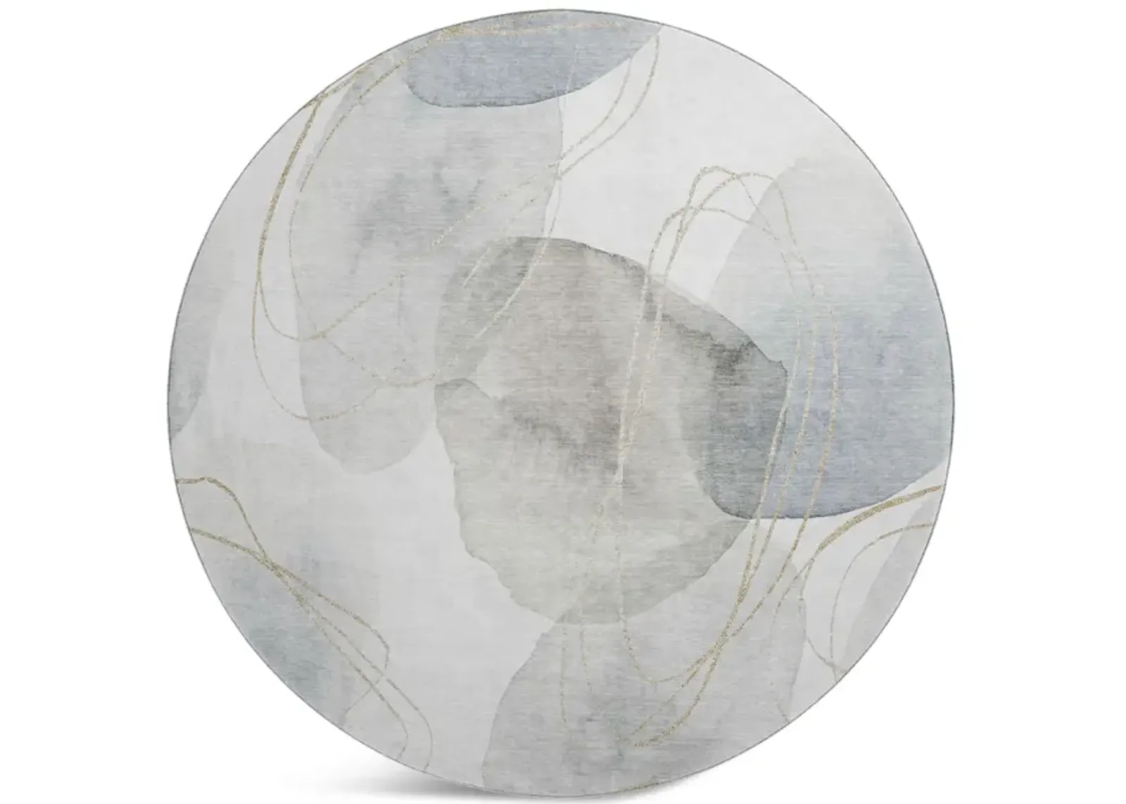 Odyssey Pearl - 8 0  X 8 0  Round Area Rug