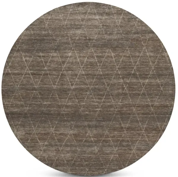 Burano Coffee Area Rug - 8 0  X 8 0 
