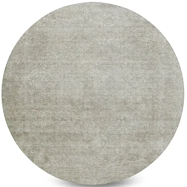 Burano Linen Area Rug - 8 0  Round