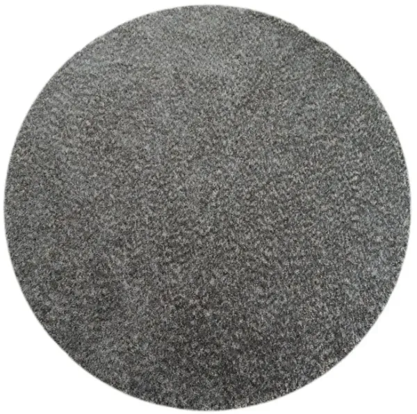 Lisbon Granite Shag Area Rug - 7 0  Round