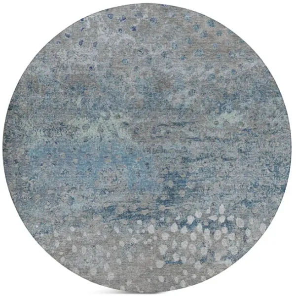 Kochi Gray Washable Area Rug - 8 0  X 8 0 