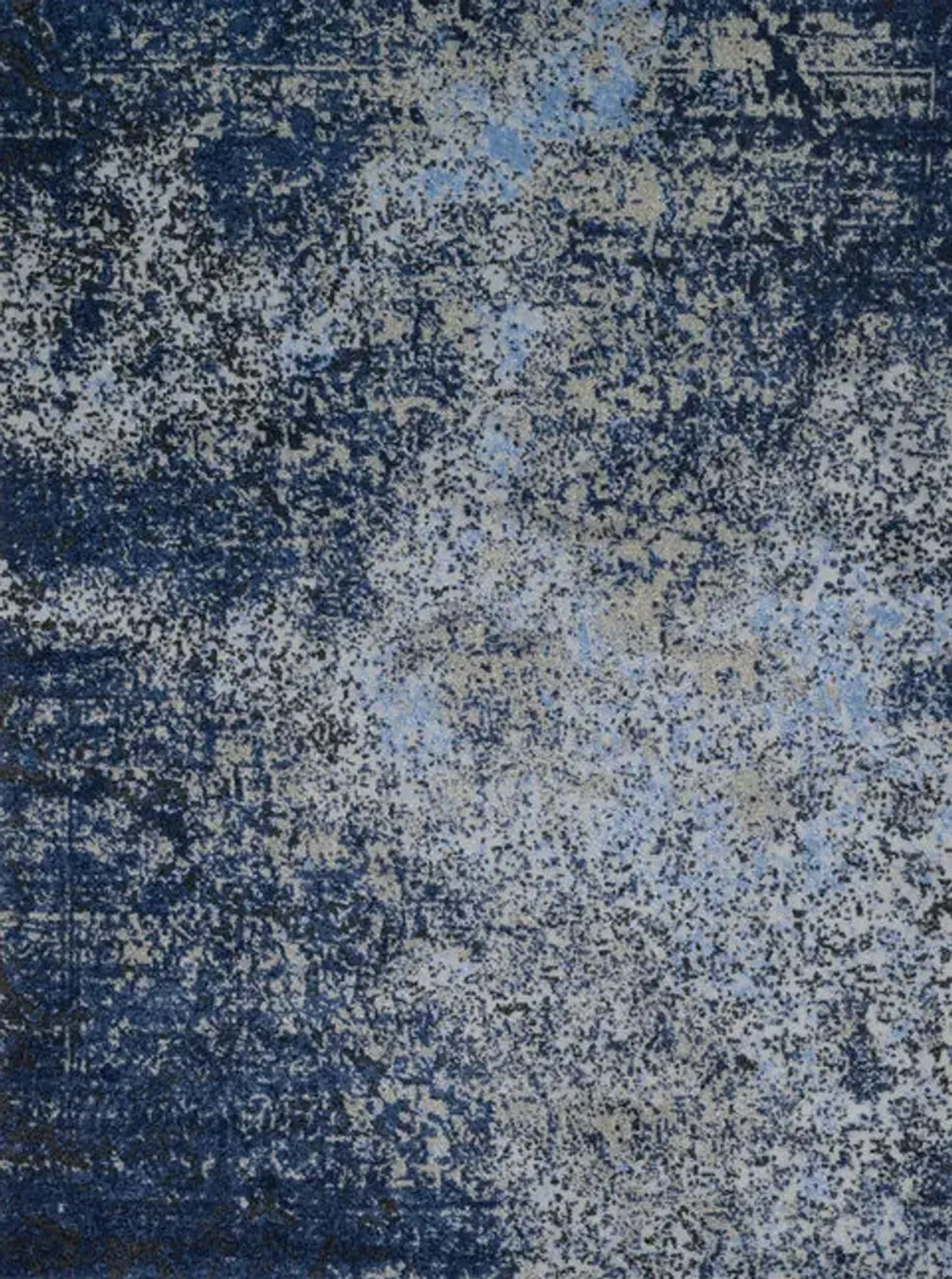 Viera Navy Area Rug - 7 7  X 10 6 