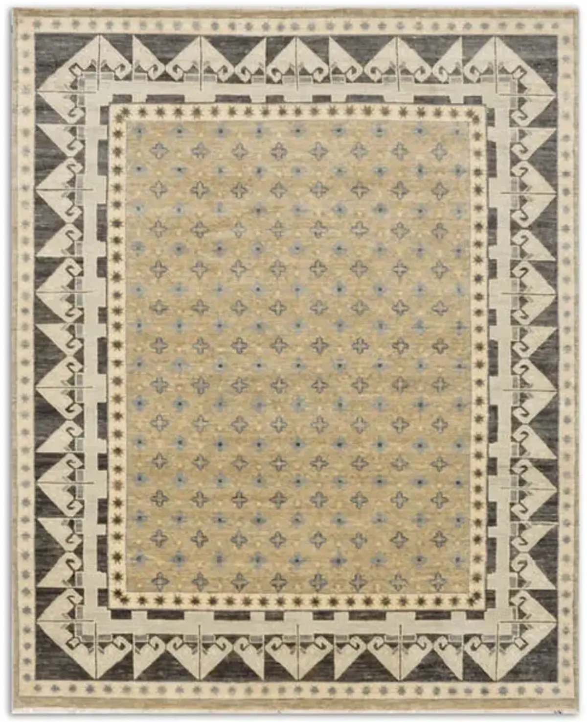 Hand Knotted 8 2  x 10 0 