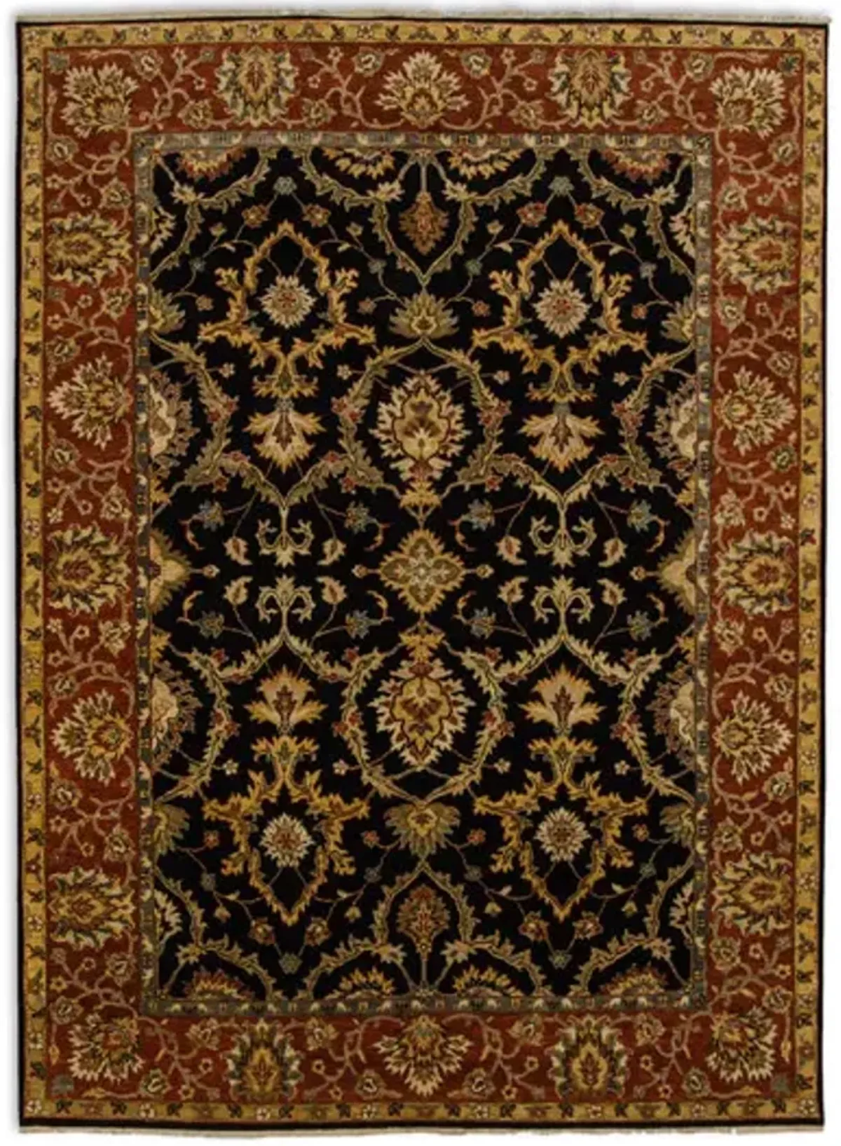 Hand Knotted 7 10  x 10 10  