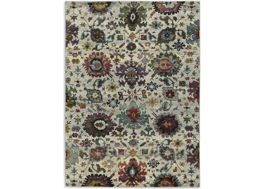 Andorra Cream Area Rug - 7 10  X 10 10 