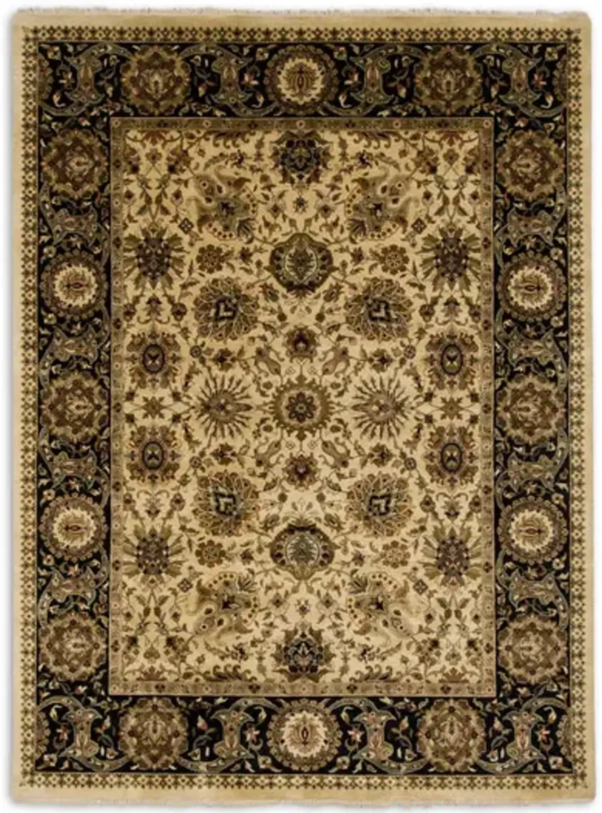 Hand Knotted 8 8  x 11 8 