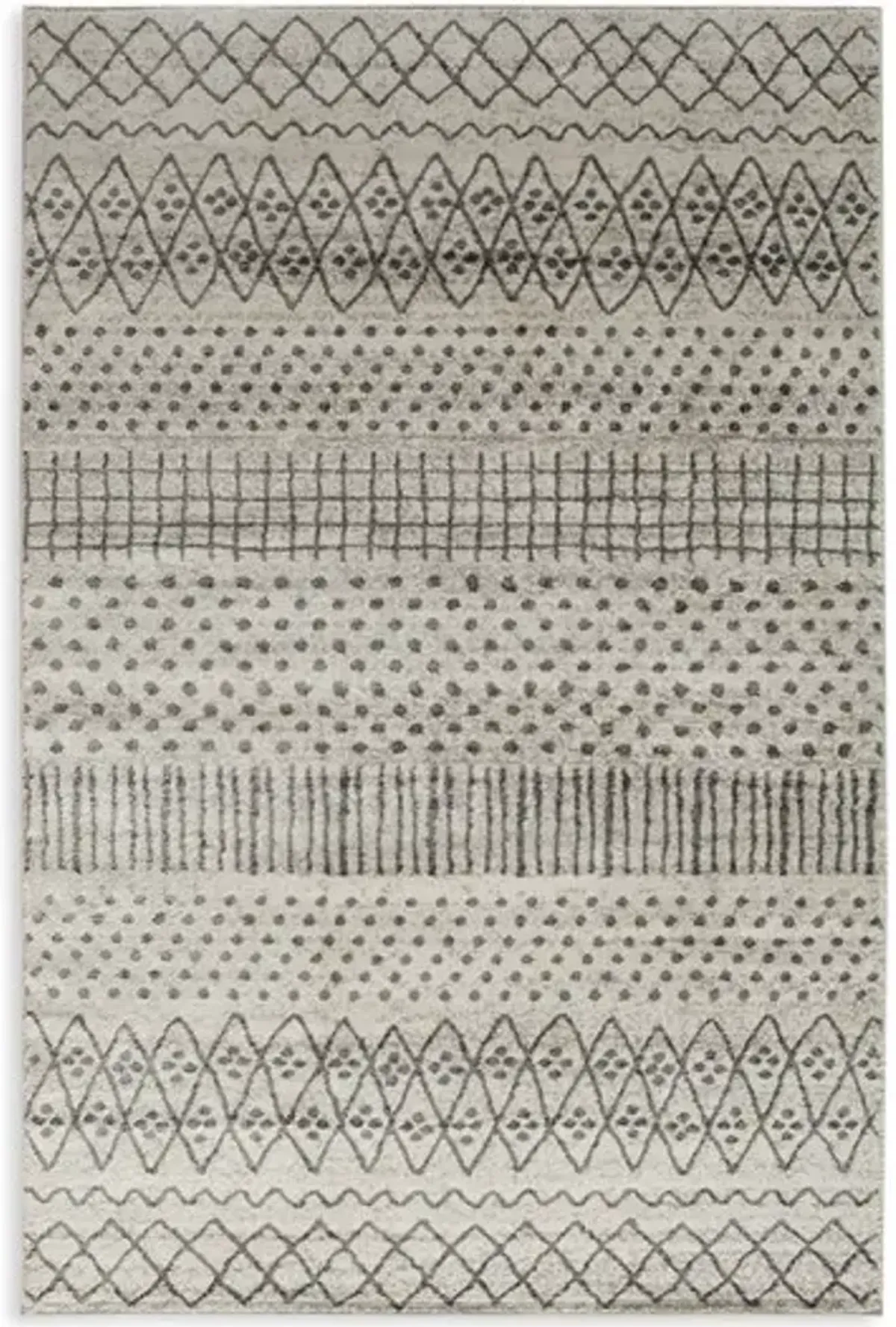 Corso Azzurro Alvis Birch Sterling Area Rug - 7 10  X 9 10 