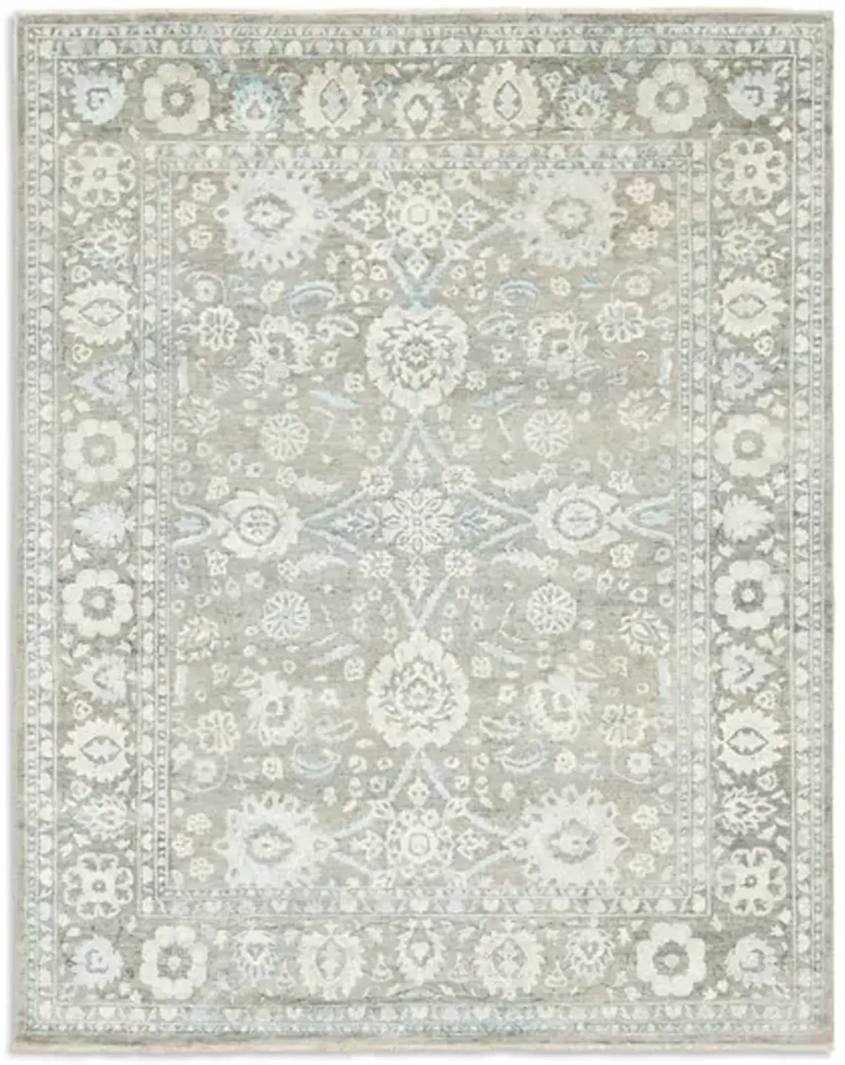 Hand Knotted 7 11  x 9 10  