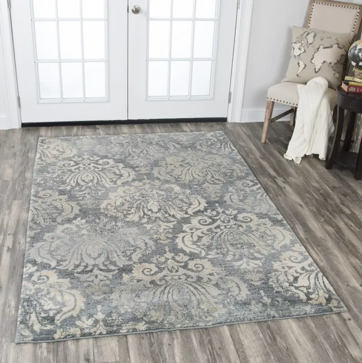 Gossamer Grey Sand Area Rug - 8 0  X 10 0 