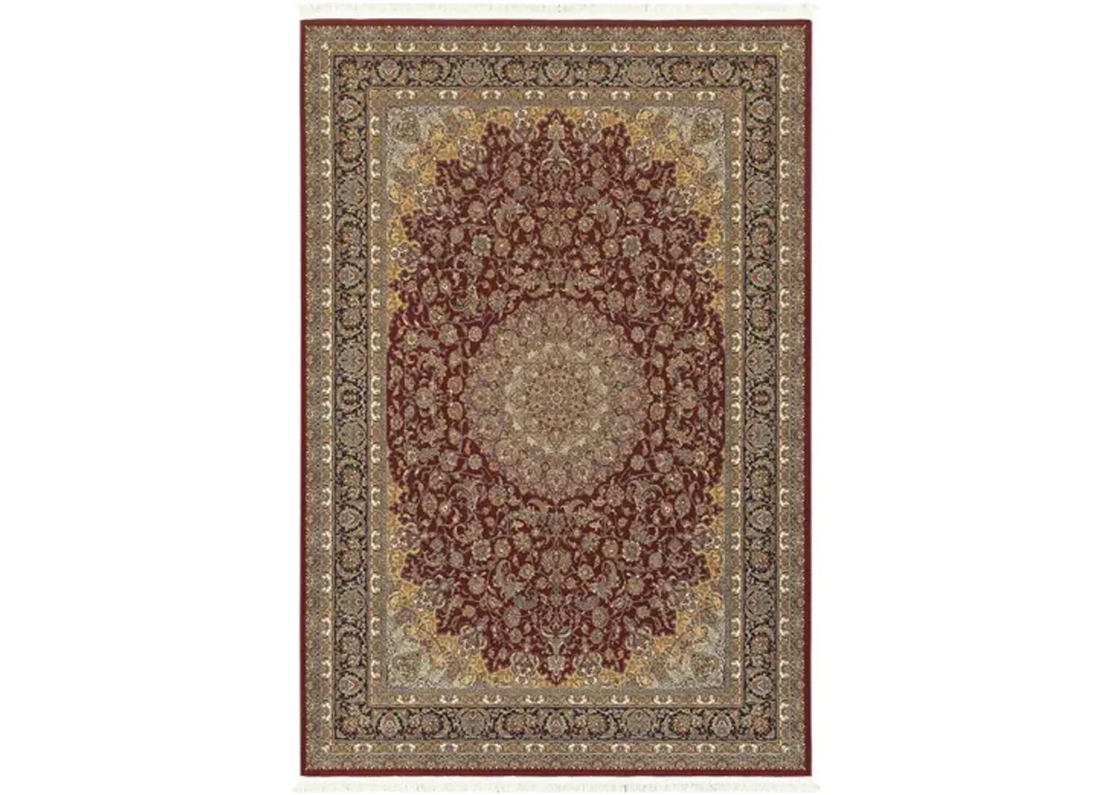 Masterpiece Medallion Red Area Rug - 7 10  X 10 10 