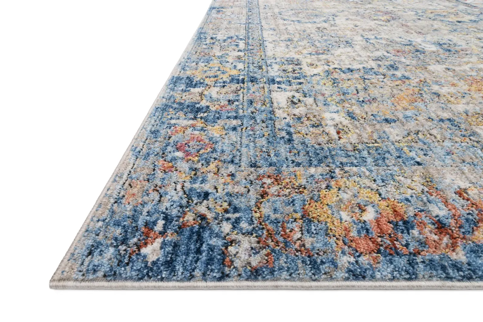 Medusa Blue Multi Area Rug - 7 10  X 10 6 