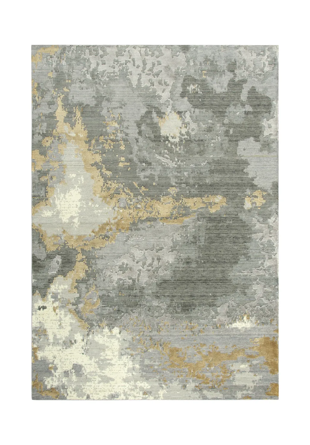 Artistry Distressed Grey Area Rug - 8 0  X 10 0 