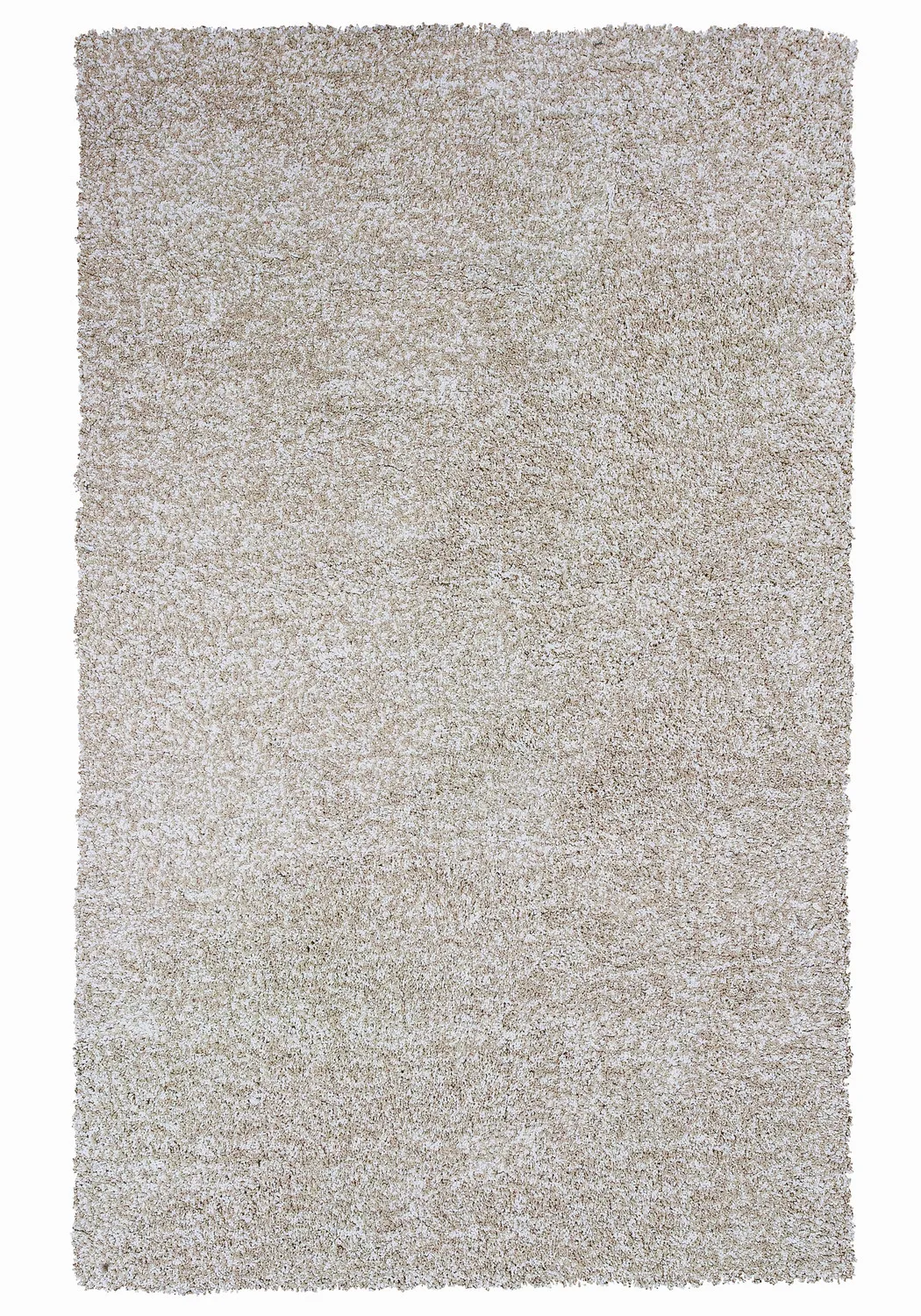 Bliss Shag Ivory Heather 8 0  x 11 0  Area Rug