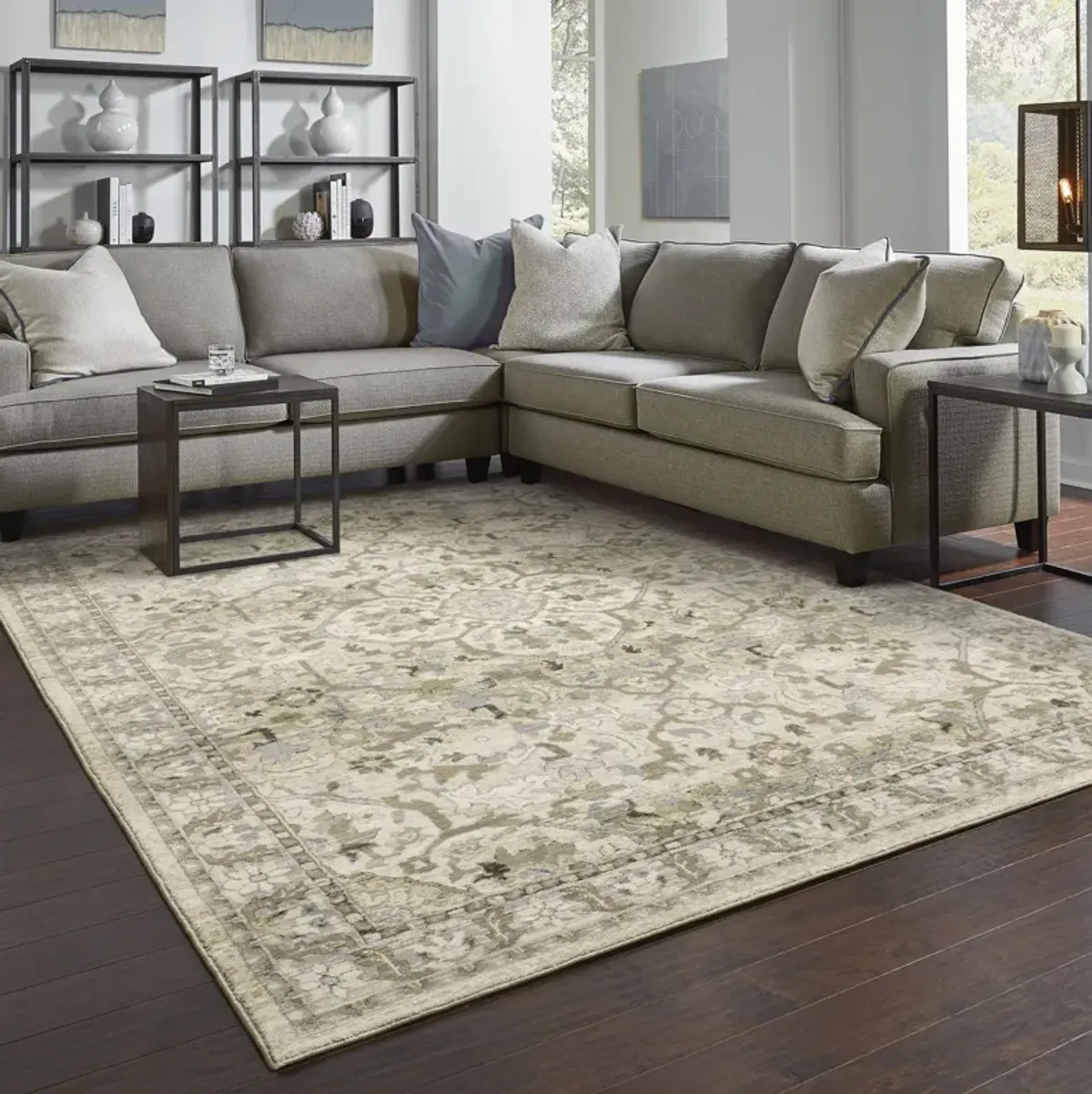 Andorra Ancanthus Area Rug - 7 10  X 10 10 