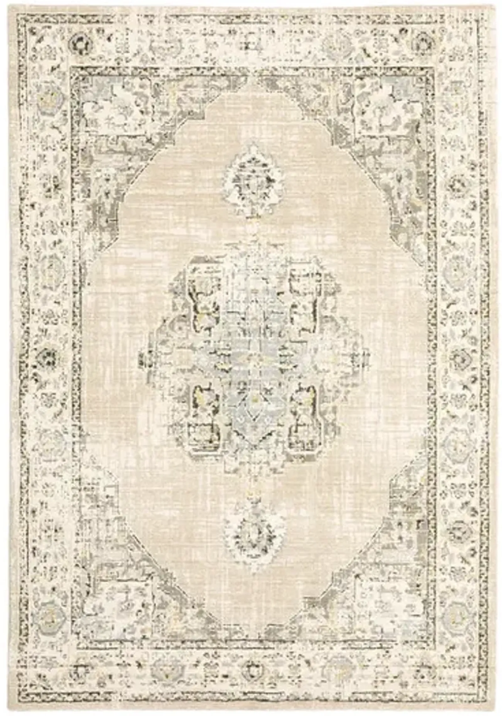 Andorra Medallion Light Area Rug - 7 10  X 10 10 