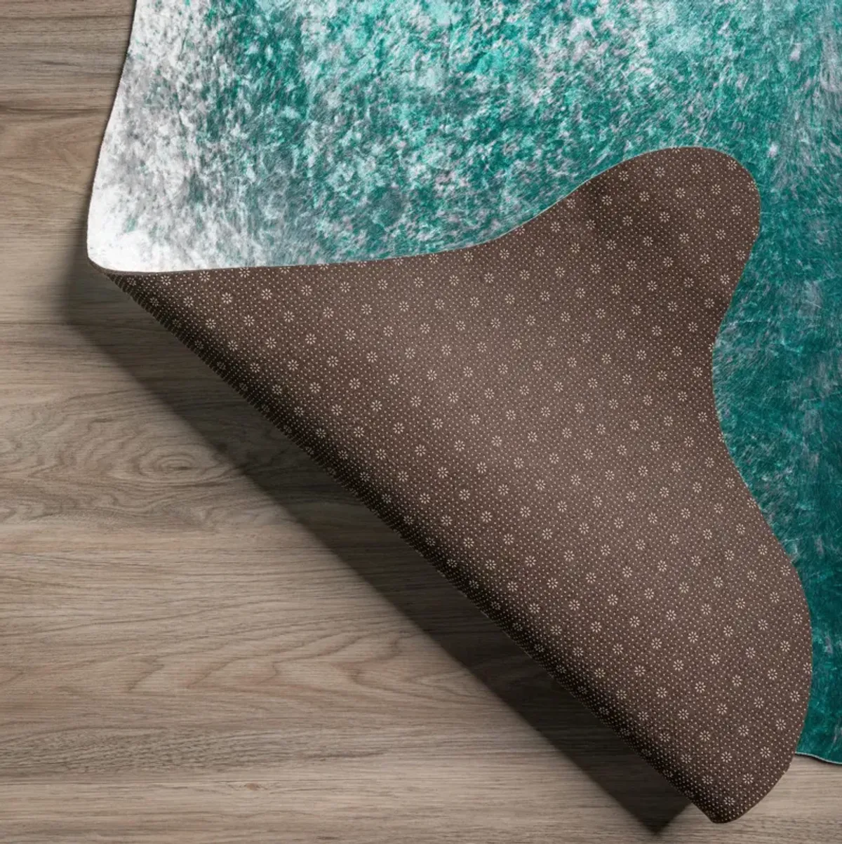 Ranchero Teal Area Rug - 7 9  X 9 7 