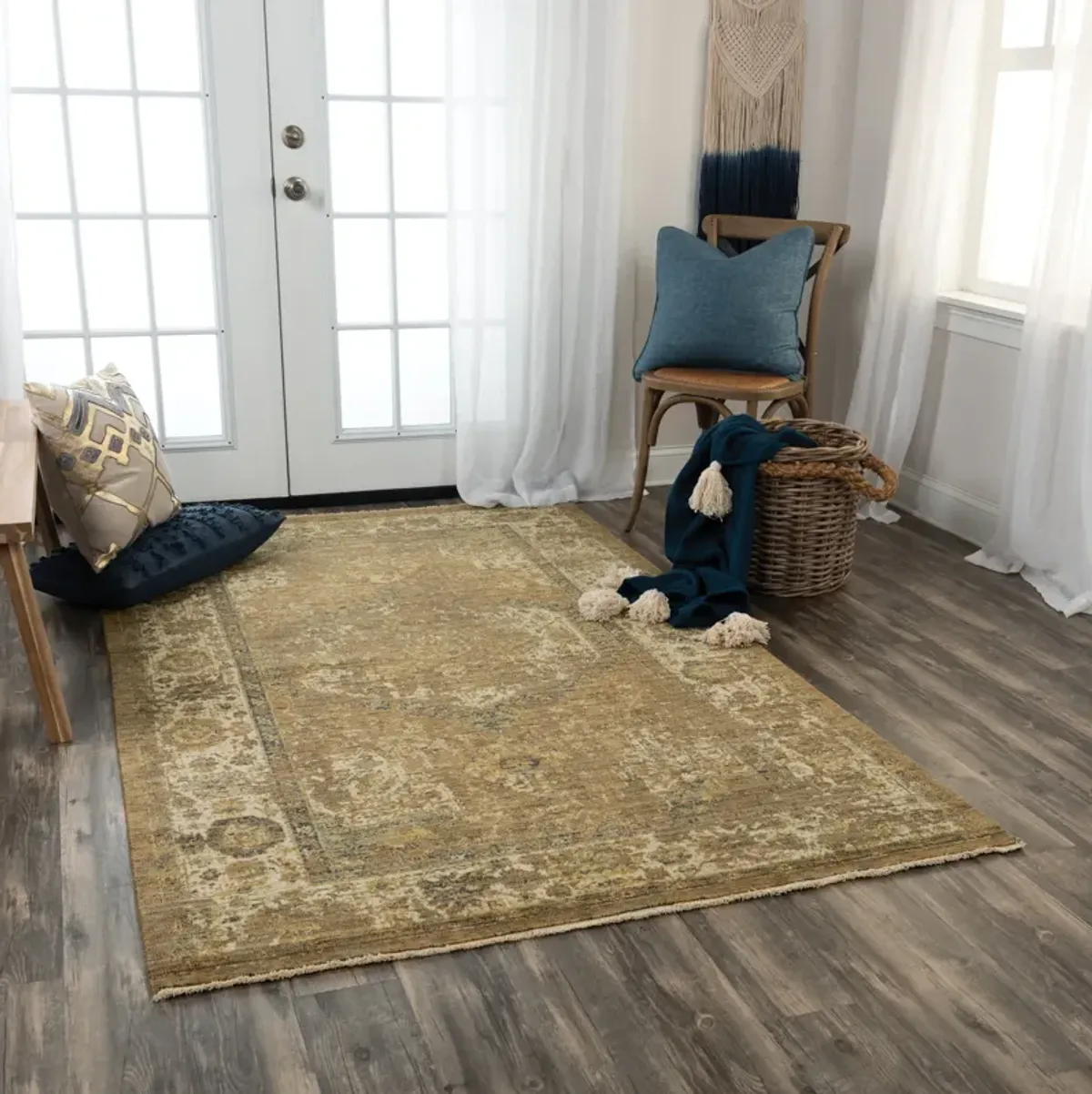 Platinum Brown Area Rug - 8 0  X 10 0