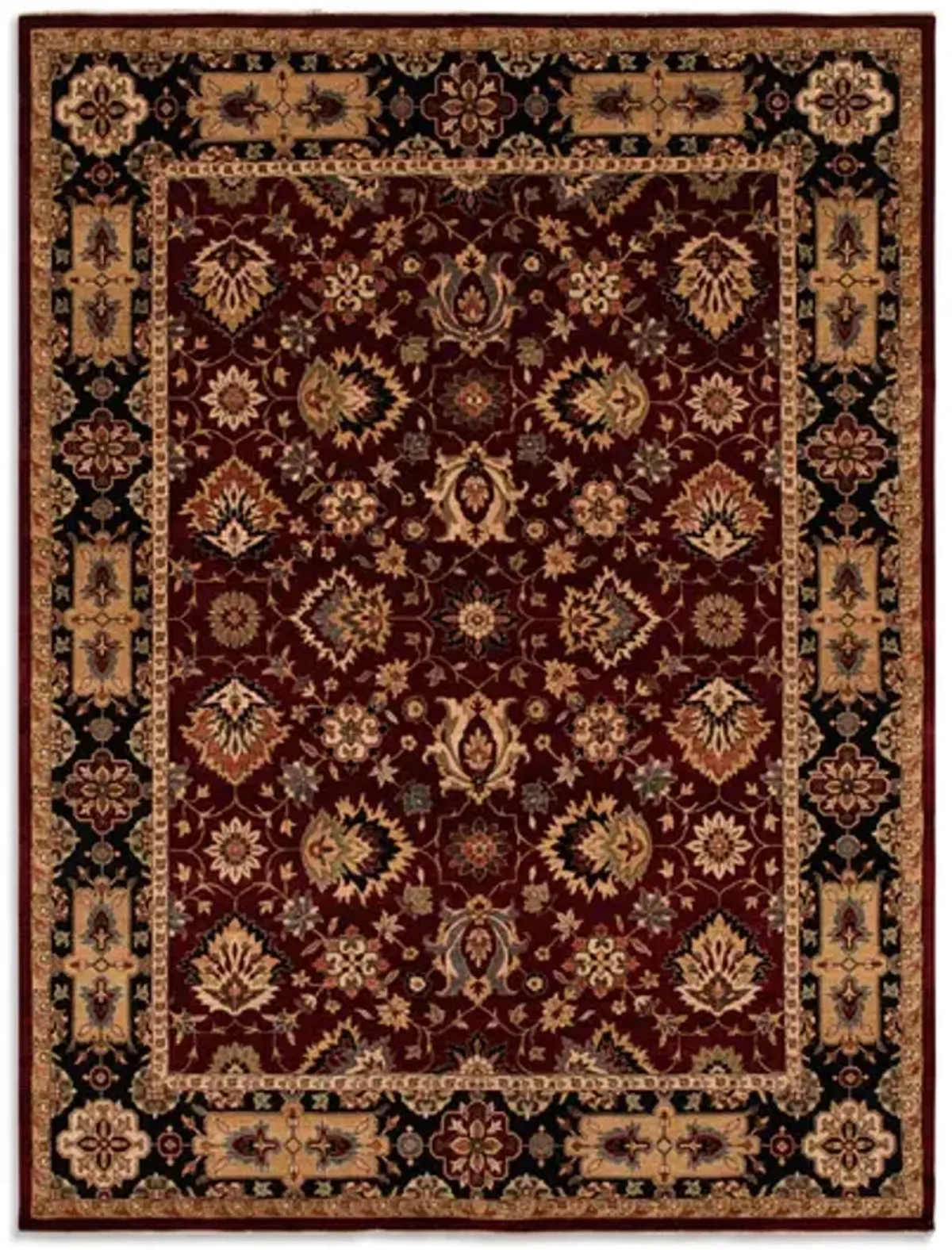 Hand Knotted Area Rug - 8 11  X 11 11 