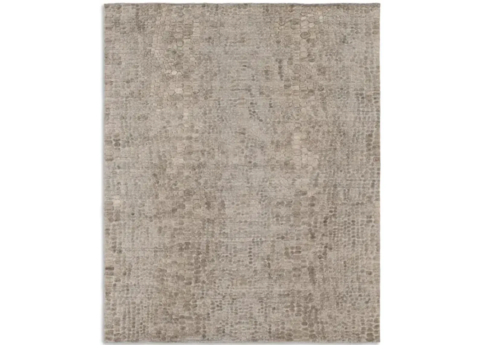 Hand Knotted Area Rug - 8 3  X 10 2 