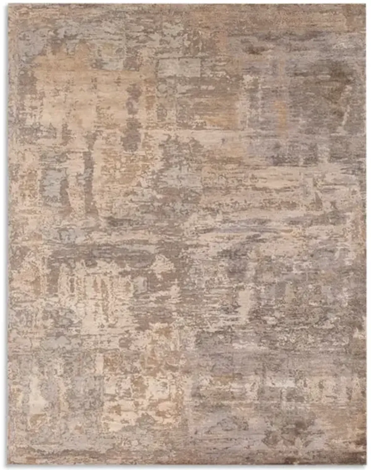 Hand Knotted Area Rug - 8 0  X 10 3 