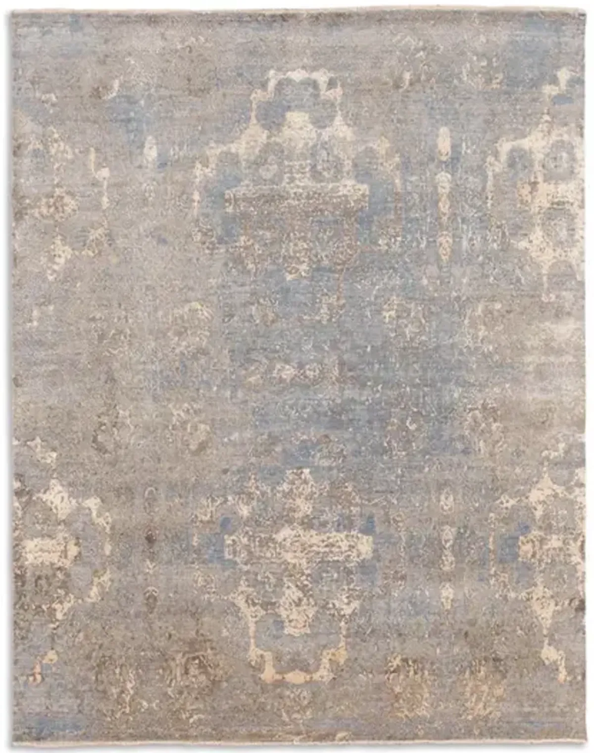 Hand Knotted Area Rug - 8 0  X 10 1 