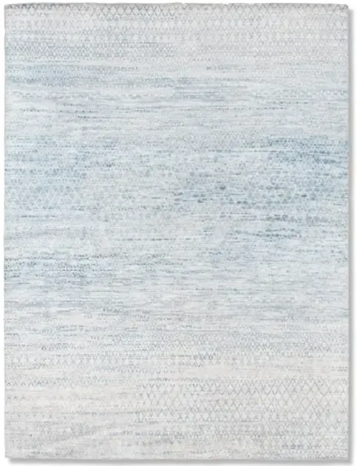 Hand Knotted Area Rug - 8 11  X 11 11 