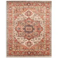Hand Knotted Area Rug - 8 0  X 10 0 