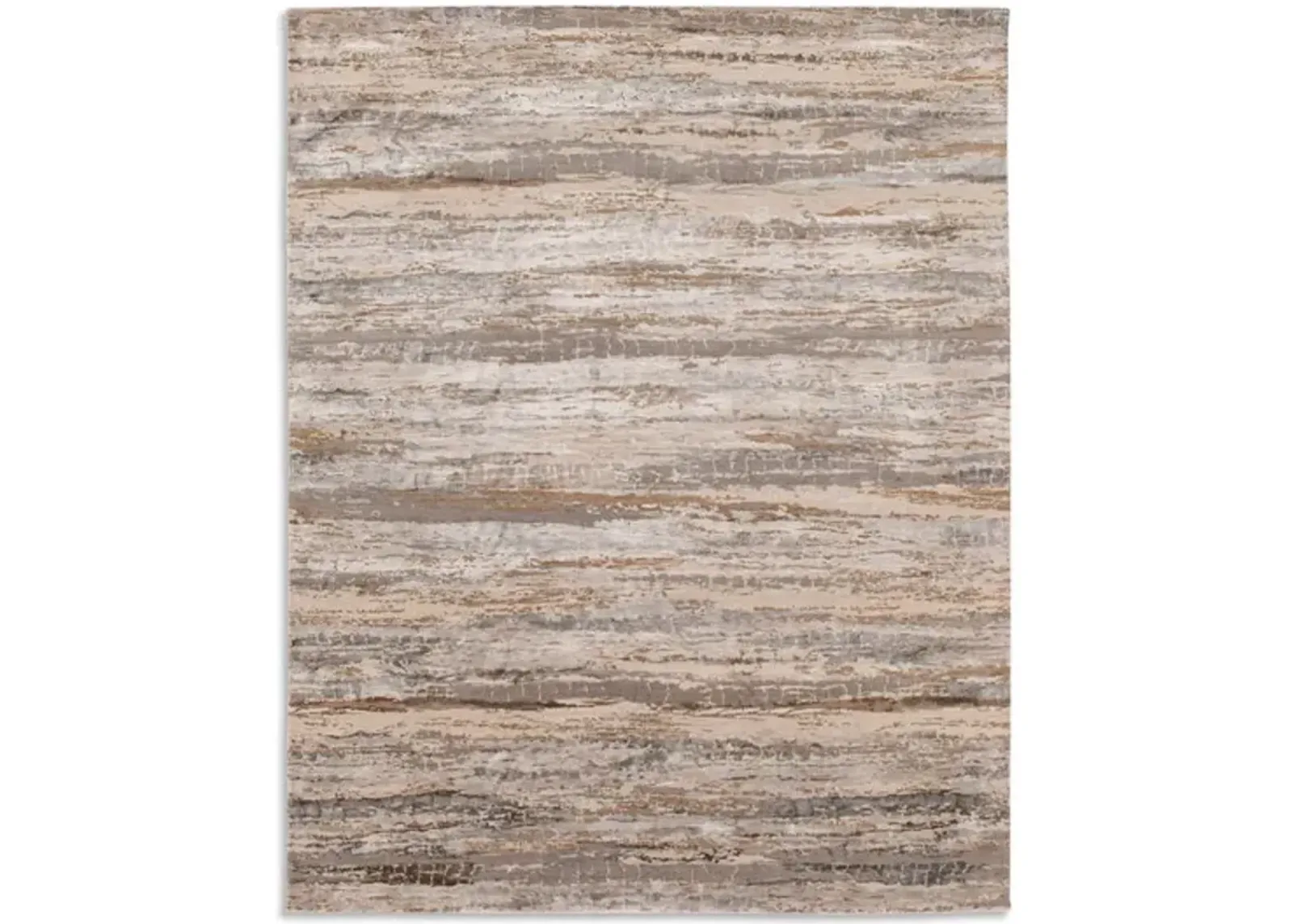 Hand Knotted Area Rug - 7 11  X 9 11 