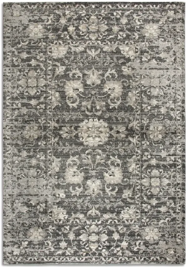 Panache Grey Border Area Rug - 7 10  X 10 10