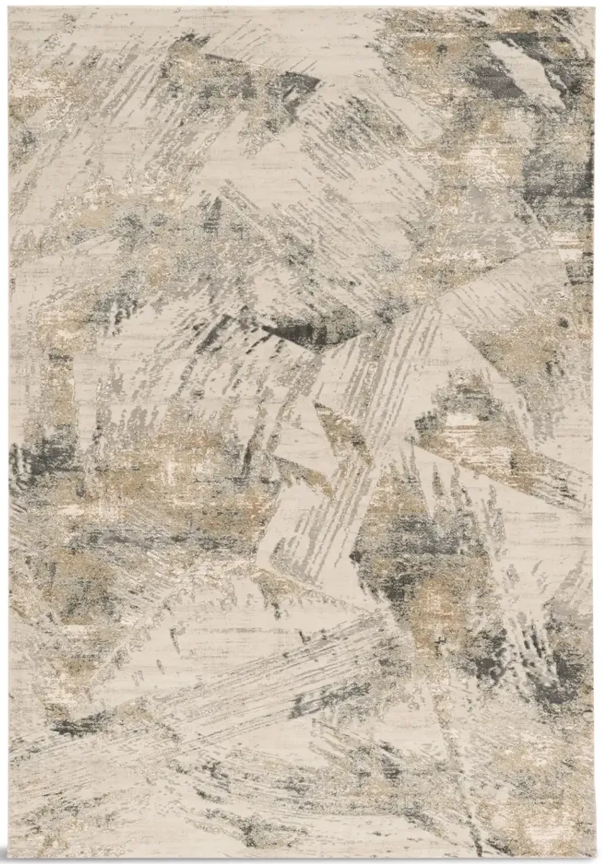 Generations Grey Beige Inspire Area Rug - 7 7  X 10 10 