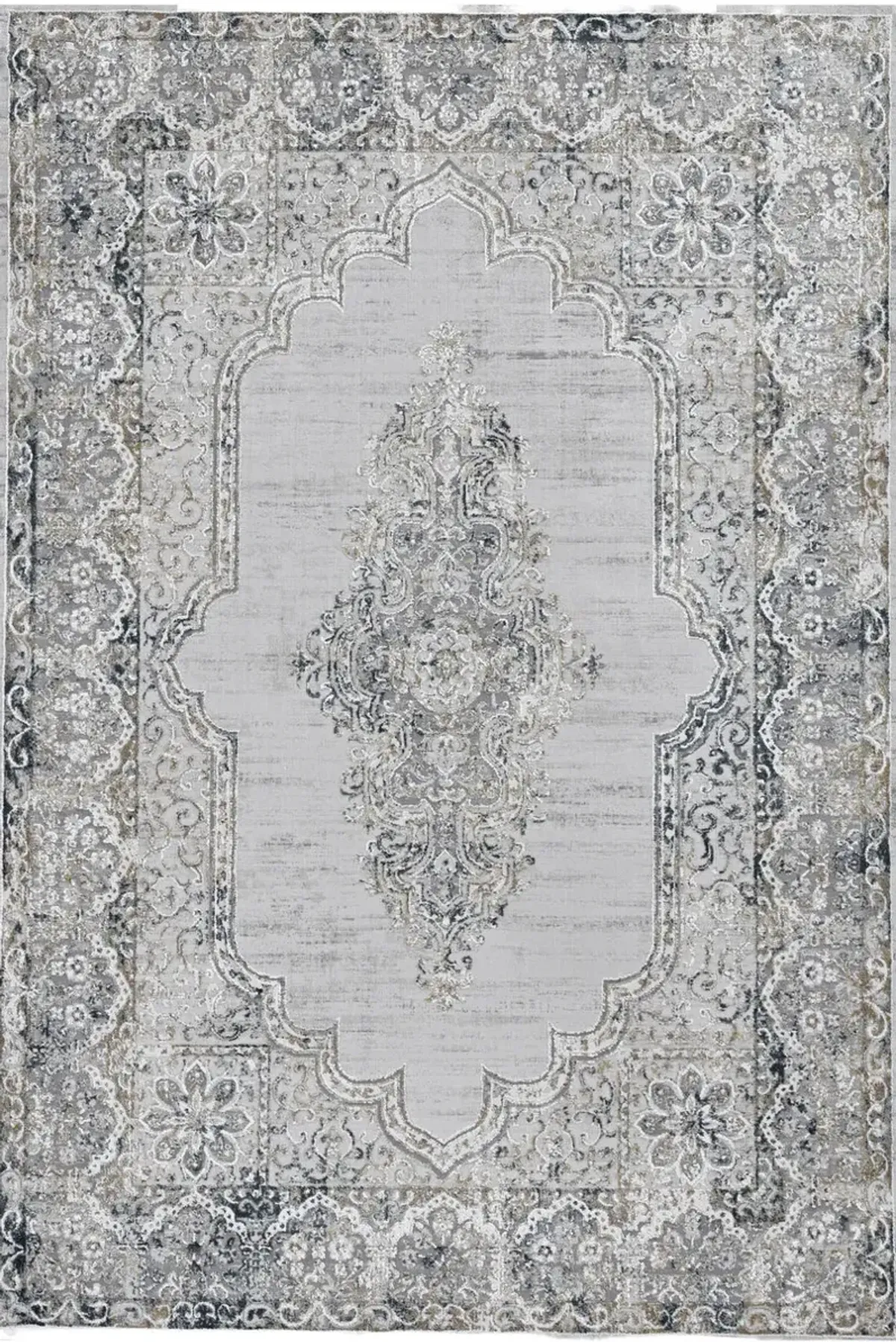 Generations Ivory Aiden 7 5  x 10 10  Area Rug