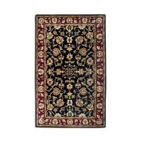 Montane Red Traditional Border Area Rug - 8 0  X 10 0 