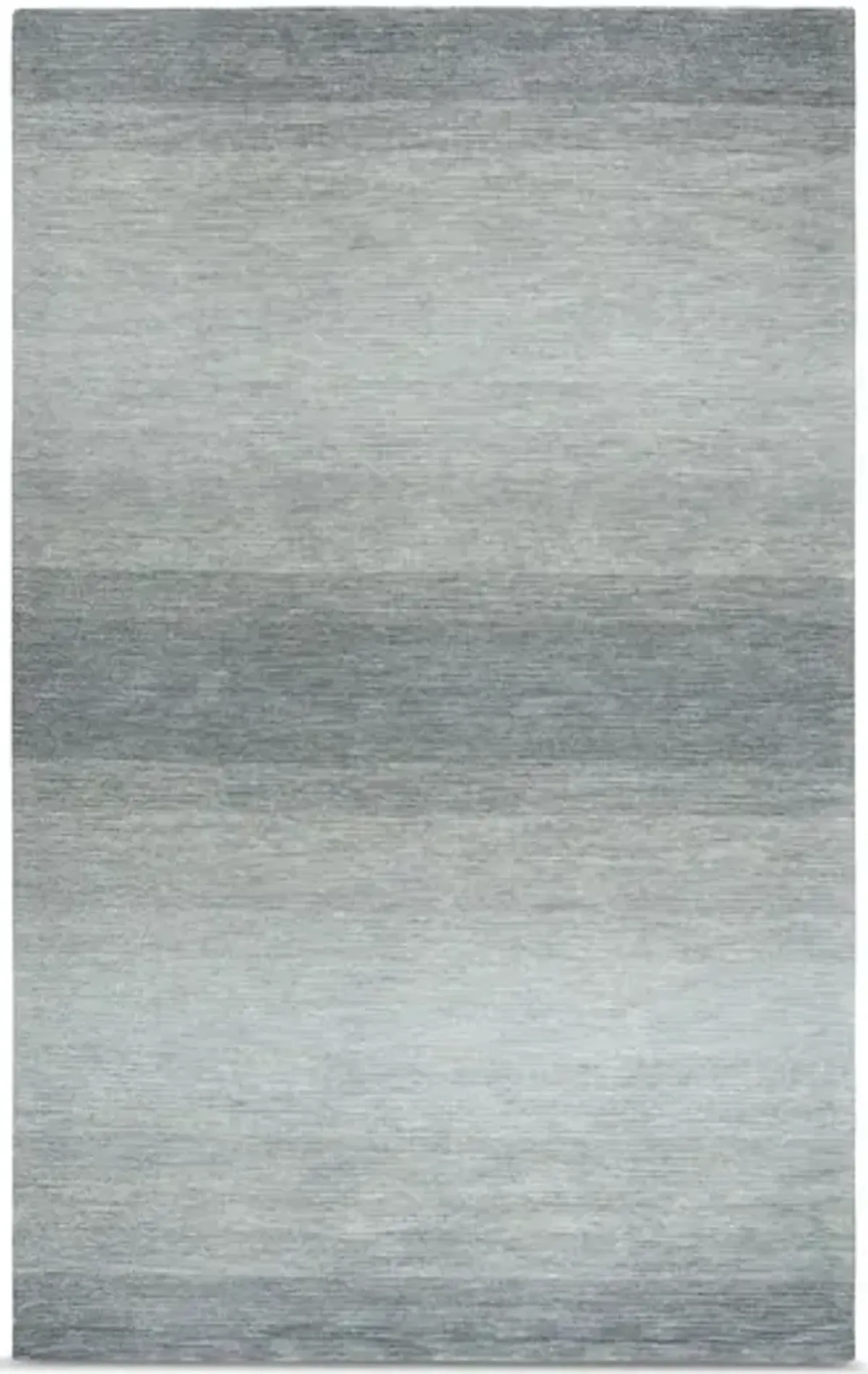 Montane Grey Ombre Stripe Area Rug - 8 0  X 10 0