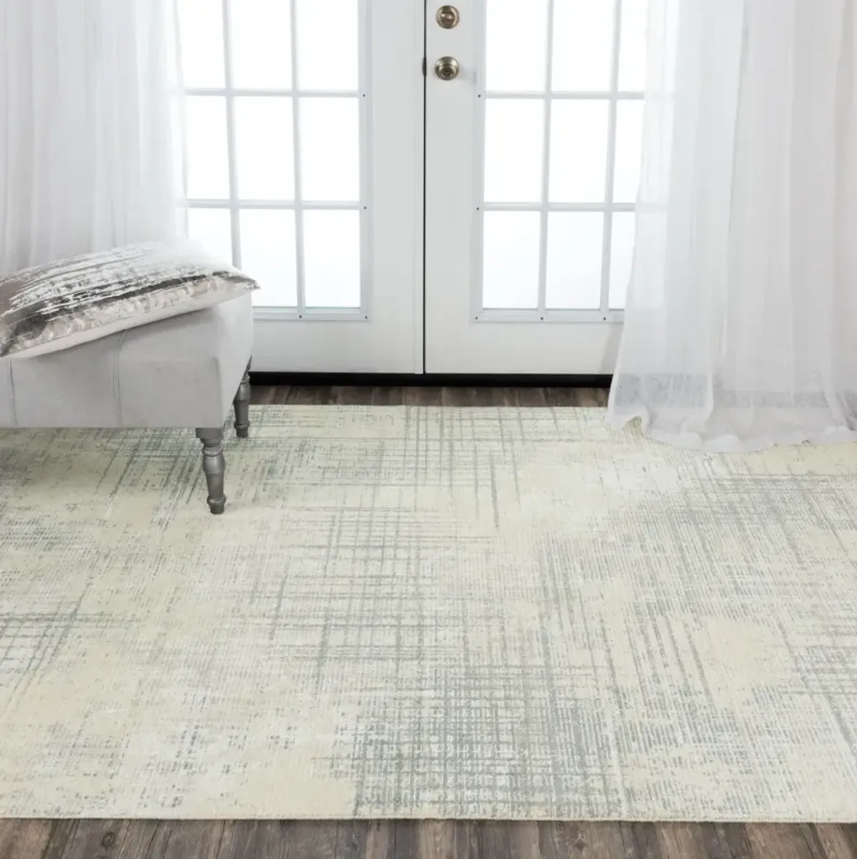 Couture Beige Gray Area Rug - 8 0  x 10 0    