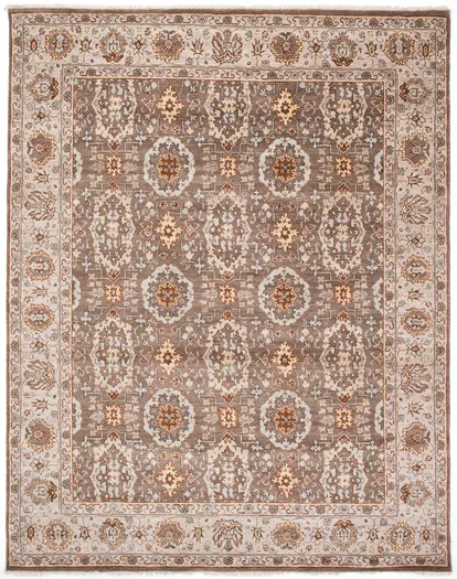 Rajasthan Camel Mushroom Area Rug - 8 0  x 10 0 