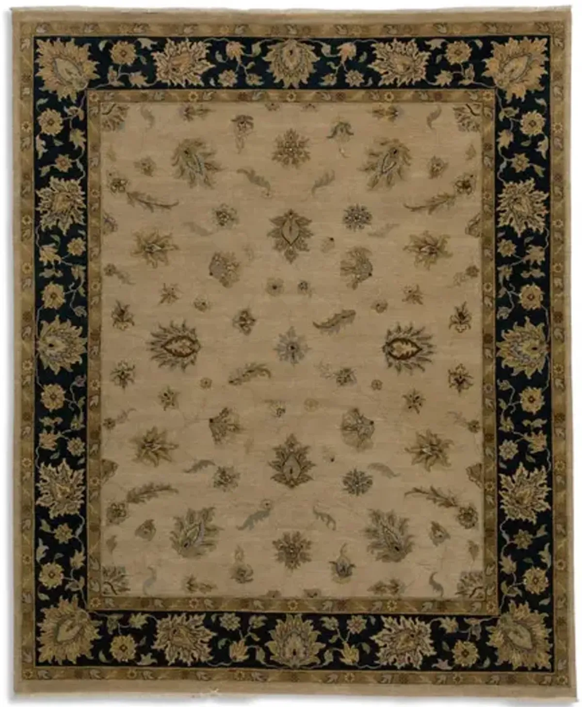 Hand Knotted 8 1  x 9 10  Area Rug