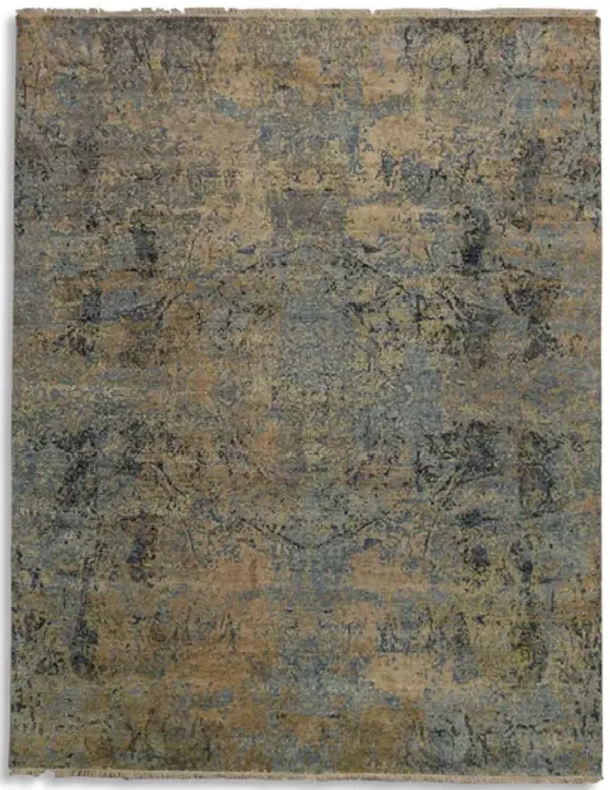 Hand Knotted 7 11  x 10 2  Area Rug